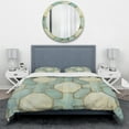 thumbnail image 2 of Designart 'Geometric Title Element' Geometric Duvet Cover Set, 2 of 4