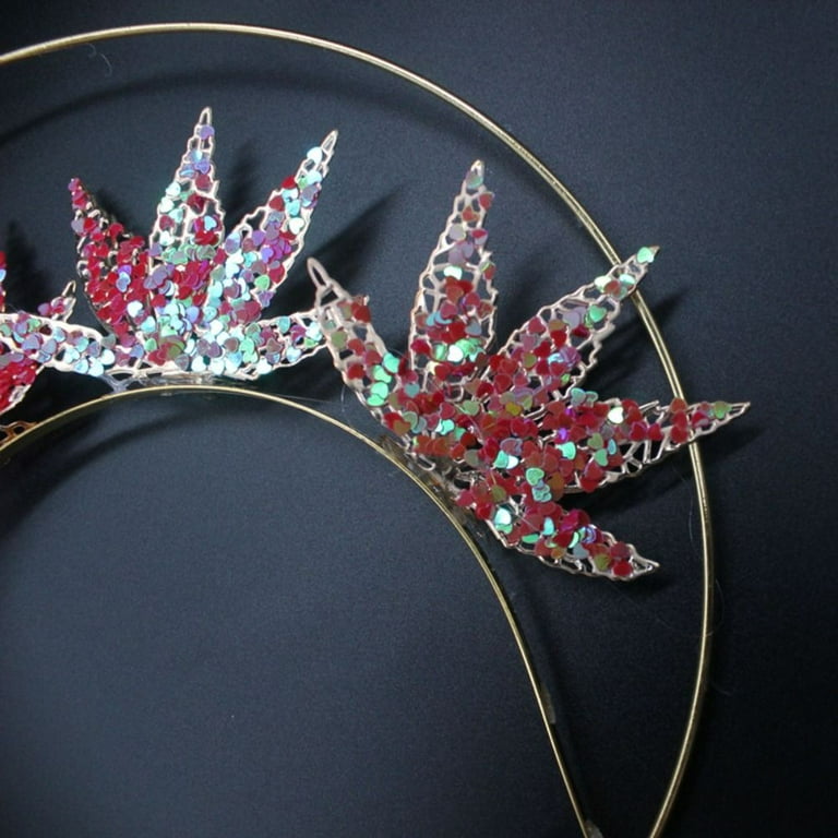 Women Girl Headdress Parts Vintage DIY Crown Material Kits