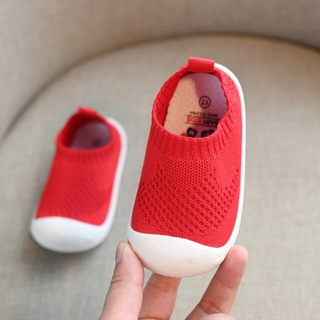 

QWZNDZGR Kids Shoes Casual Breathable Infant Baby Children Girls Boys Mesh Shoes Soft Bottom Comfortable Non-Slip