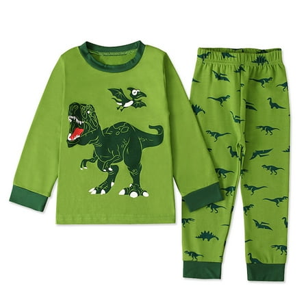 

Simplmasygenix Children s Day Kids Bodysuit Clearance Children Kids Boys Girls Christmas Dinosaur Print T-shirt+Pants Outfits