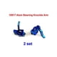 thumbnail image 5 of Brazo de nudillo de dirección de aluminio yuxing 10917 Para coche modelo RC de carreras a escala 1/10 Piezas Azules, 5 of 5