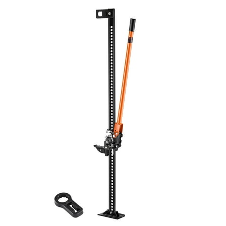 VEVOR Farm Jack, 60" Utility High Lift Farm Jack, 3.18 Ton (7,000 lbs) Capacity Ratcheting Off Road Utility Jacks, Heavy-Duty Lift Jacks with 5.12"-54.33" Lifting Range for Tractor, Truck, SUV