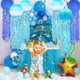 thumbnail image 5 of 6 paquetes de linternas de papel de medusas colgantes con deseos de sirena, linterna con degradado, azul cielo, azul océano, suministros para fiestas temáticas, ideal para decoraciones de cu, 5 of 5