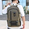 thumbnail image 4 of Computer Bag Daypack Gifts Travel Backpack Travel Backpacking Tote Storage Laptop Backpack Dark Green, 4 of 9