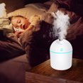 thumbnail image 5 of USB Aromatherapy Humidifier With Light, 220ML Quiet Cool Mist Humidifier, for Car Office Plants, Easy to Clean, Portable Mini, One-Button Control, Low Noise, Perfect for Travel Bedroom Baby Room, 5 of 6