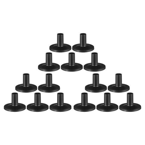WORGEOUS 15pcs Plastic Cymbal Sleeves And Stand Parts For Percussion Instrument And Drum Kits Drum Cymbal Sleeves For Replacement