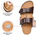 thumbnail image 4 of Women's Nymph Arch Support Footbed Cork Sandals, 4 of 8