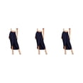 thumbnail image 1 of Jumpingount de poliéster para mujer, cintura alta, reemplazo Irregular, fácil de combinar, plisada, para oficina, viajes, niñas, faldas, XL, Type1 NO1, 1 of 6
