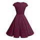 thumbnail image 3 of WILLBEST Vestidos Casuales Para Mujer Verano Vestido De Fiesta Vintage Informal De Color Sólido Para Mujer, 3 of 3