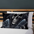 thumbnail image 4 of Advanced Sense Bedding Set Duvet Cover Skull Partten Bedding Suit Adult Skin-friendly Bed Clothes, 4 of 6
