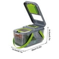thumbnail image 3 of WREESH Vegetable Cutter Multi-function Vegetable Cutter 22-piece Vegetable Cutter Vegetable Cutter Shredder Storage Box Clearance, 3 of 9