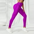 thumbnail image 6 of Xudanell Yoga Pants for Women, High Waisted Workout Leggings with Pockets (Pink,XS), 6 of 8