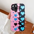 thumbnail image 2 of Heart Design Artistic Phone Case for Trendy Teens & Students Compatible with iPhone 11/12/13/14/15/16 (Pro Max/Plus), 2 of 9
