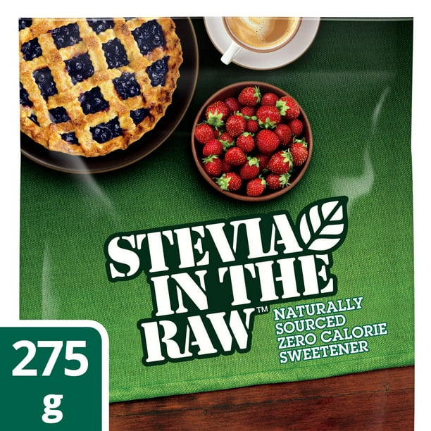 Stevia a l'etat brut sucrant naturel en sac pour cuisinier 275g