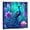 Color 1, variant on Joocen Polyester Shower Curtain Cherry Blossom Waterfall Scene With Pink Lotus Flowers And Lanterns For Home Bathroom Bath Tub Decoration 72x72 inch