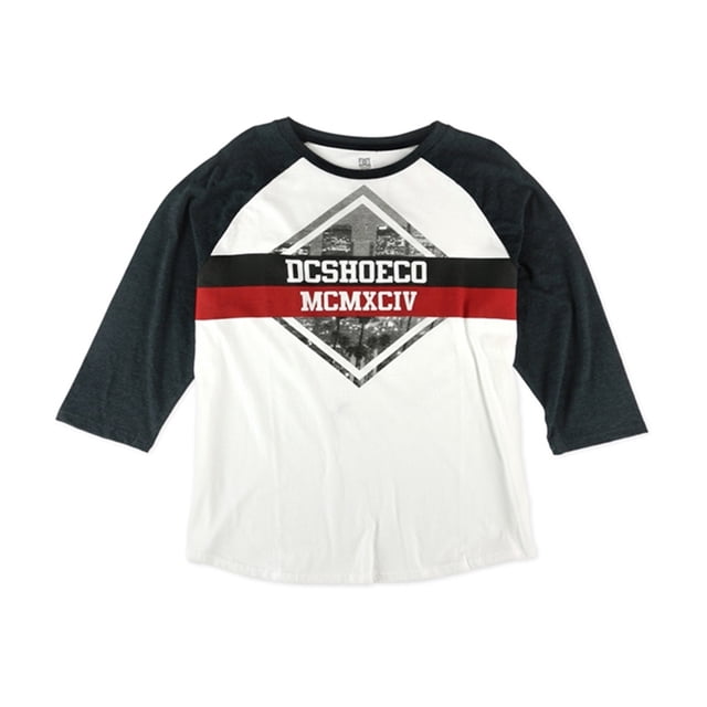 Playera gráfica con logo de DC para hombre roja mediana DC Comics