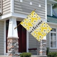 thumbnail image 2 of Spring Summer Multicolored Flower Leaves Garden Flag 28x40 Inch Double Side for Outdoor Courtyard Garden Decor Flowers Welcome Holiday Flag for Outside Decoration, 2 of 6