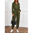 thumbnail image 3 of Mono Enterizo PRETTYGARDEN Verde Militar Talla Grande, 3 of 8