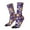 White, variant on Bowling Game Crew Socks for Men & Women, Breathable Casual Athletic Ankle Socks