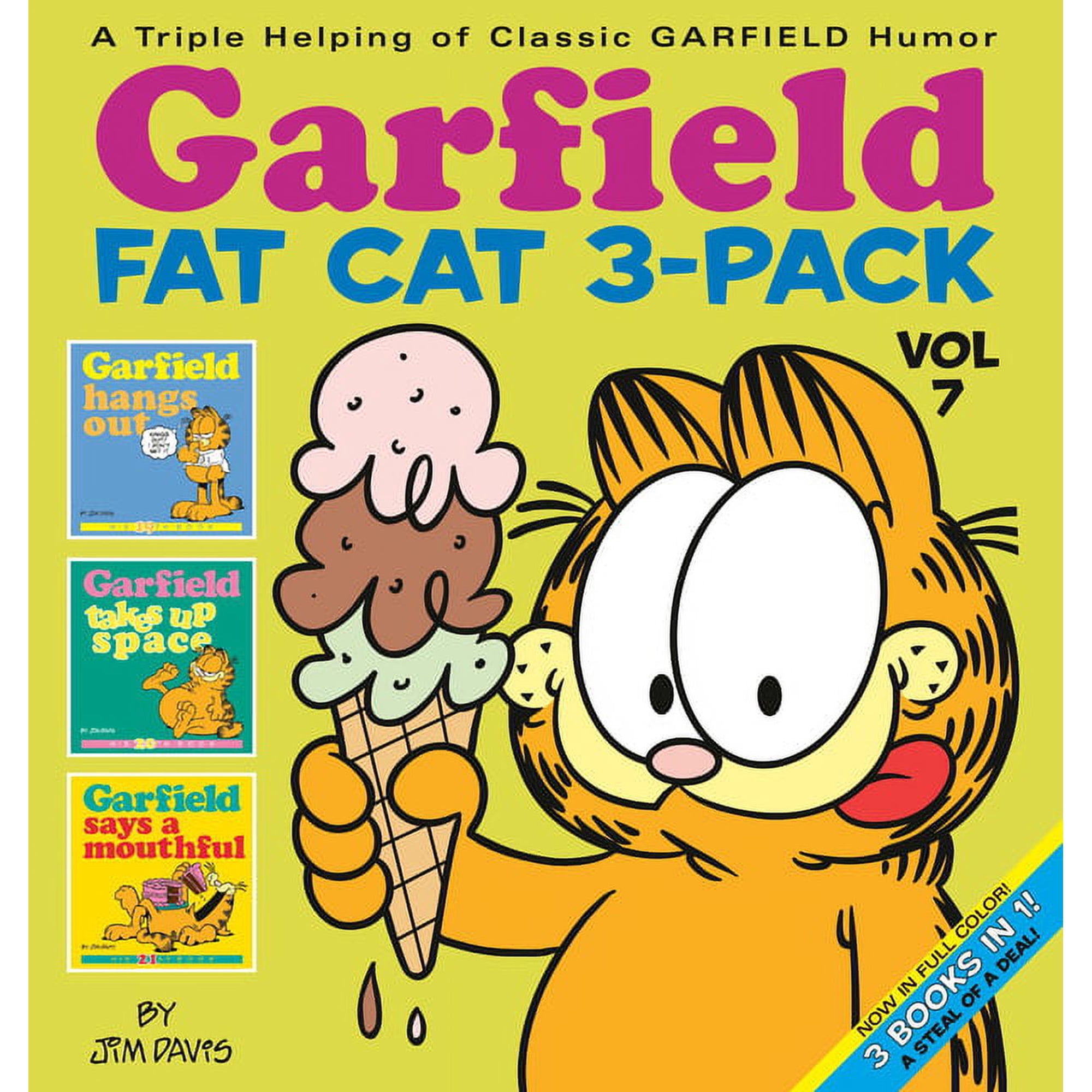 Garfield Garfield Fat-Cat 3-Pack, Volume 7, (Paperback)