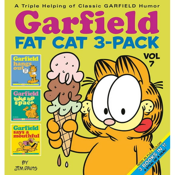 Garfield Garfield Fat-Cat 3-Pack, Volume 7, (Paperback)