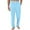 001-Light Blue, variant on JGNGSHN Mens Pajamas Pants Wide Leg Drawstring Elastic Waist Pants Pjs Bottoms with Pocket Button Fly Casual Solid Color Trousers