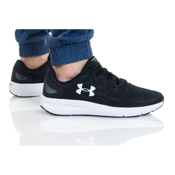 Under Armour Men's Charged Pursuit 2 Running Shoes - Black, 14