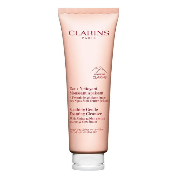 Limpiador facial Clarins, suave y espumoso, 125 ml