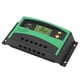 thumbnail image 1 of Controlador de carga solar, regulador de panel PWM con pantalla LCD 12V 24V 30A con 2 salidas USB 5V Suministros para barcos RV, 1 of 5
