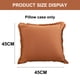 thumbnail image 2 of Funda de almohada de ante con borla de 18x18 ", funda de cojín decorativa suave adecuada para sofá, dormitorio, funda de almohada, 2 of 5