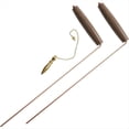 thumbnail image 1 of Kit de Varilla de Zahorí de Latón con de Nogal, Varillas de Zahorí de Cobre, Péndulo para Detección de Agua, Minerales y Herramientas de Detección de Metales., 1 of 5