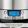 Hamilton Beach Brew Station 12 Cup Programmable Coffee Maker, Removable