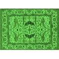 thumbnail image 1 of Ahgly Company Indoor Rectangle Oriental Green Industrial Area Rugs, 4' x 6', 1 of 4