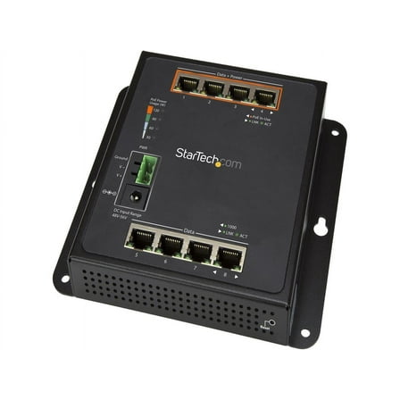 StarTech 8-Port (4 PoE ) Gigabit Ethernet Managed Switch