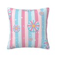 thumbnail image 1 of ZICANCN Blossom Snowflake Floral Decorative Throw Pillow Covers, Bed Couch Sofa Decorative Knit Pillow Covers for Living Room Farmhouse, 26"x26", 1 of 8