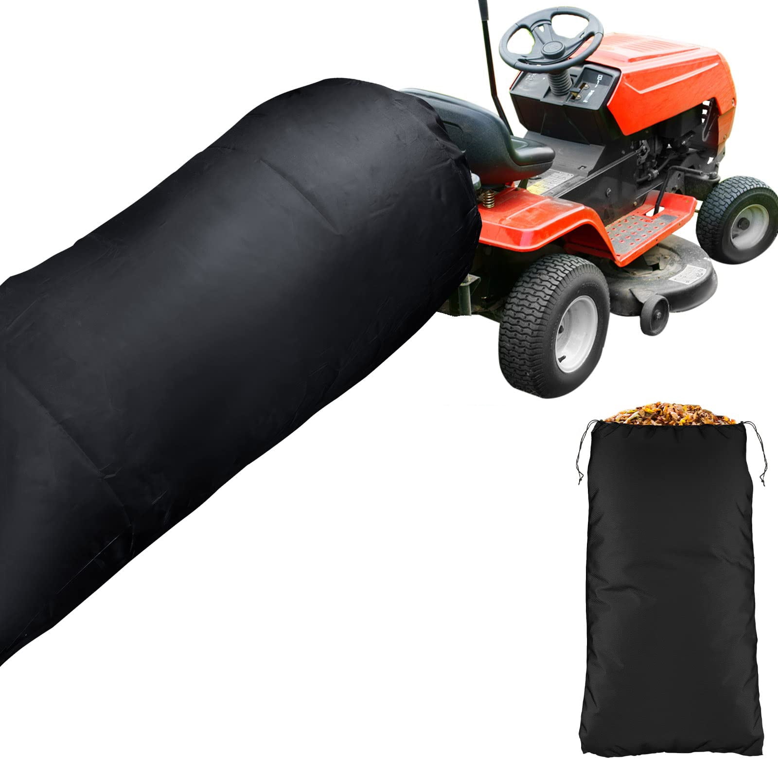 IMMEKEY Lawn Tractor Leaf Bag WearResistant Oversized Reusable Big