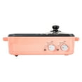thumbnail image 6 of 2in1 Electric Hot Pot 1500W Non-Stick Korean BBQ Plate Pan Shabu Grill Barbecue, 6 of 12