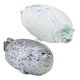 thumbnail image 4 of Realistic Ocean Seal Plush Toy White Phocidae Grey Soft Aquatic Stuffed Animal Doll Sleeping Pillow Kids Birthday Gift 30/40cm, 4 of 5