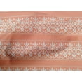 thumbnail image 4 of oneOone Cotton Poplin Peach Fabric Stripe & Swirl Block Sewing Craft Projects Fabric Prints By Yard 56 Inch Wide, 4 of 4