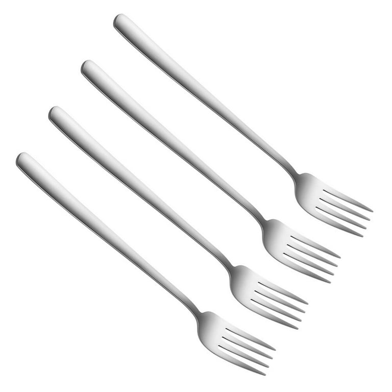 Forks Stainless Steel Dessert Dinner Fork Fruit Serving Heavy Duty