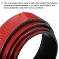thumbnail image 5 of Uxcell 1"W x 1/8"T x 3'L Adhesive Rubber Strips Solid Neoprene Rubber Strips Sheet, 5 of 6