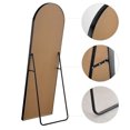 thumbnail image 4 of NeuType Full Length Mirror Floor Arch Black 65"x22", 4 of 8