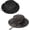 2pack-black/Black2, variant on 2Pack Sun Hats for Men Women Boonie Hat UPF 50+ Bucket Hat Wide Brim UV Protection Fishing Hiking Safari Outdoor Hats