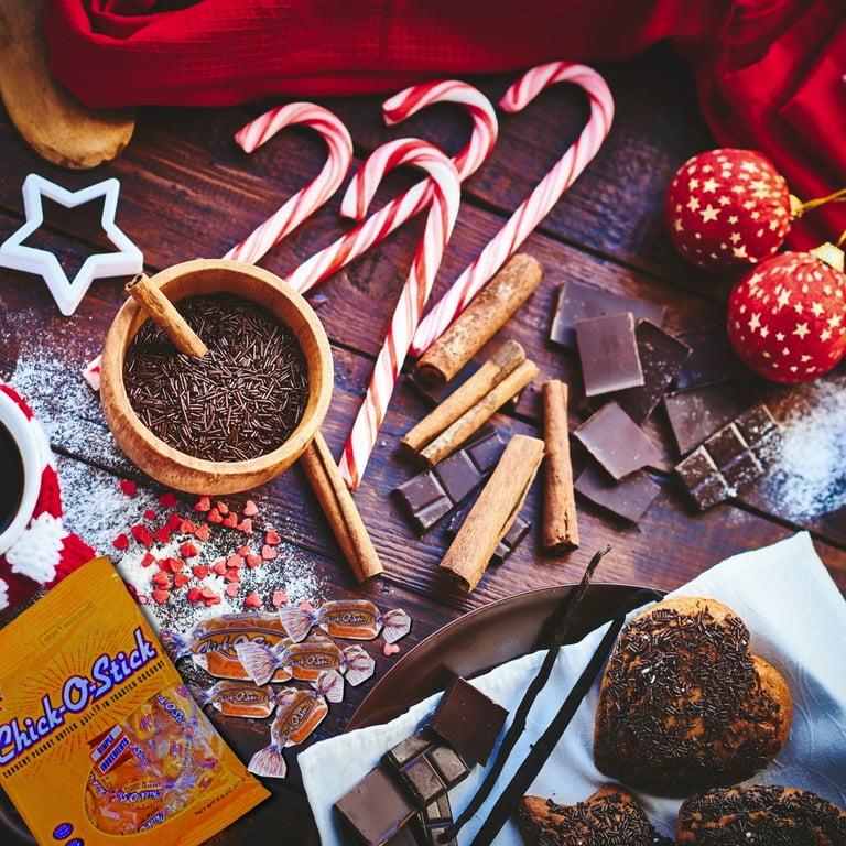 Christmas Crack Vegan Christmas Candy Chick-O-Stick Crunchy Peanut