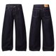 thumbnail image 5 of Vaqueros holgados Y2K for hombre - Pantalones vaqueros grunge vintage de pierna ancha for ropa de calle de hip hop y skater, 5 of 7