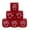 Red, variant on SIEYIO 10Pcs Rock Paper Scissor Game Dices 6 Sided 20mm Dices for Family Entertainment