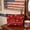 Red, variant on 4th of July Patriotic Makeup Bag, 9.8x6.6in Red White Blue America Star Zipper Pouch for Independence Day Travel