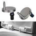 thumbnail image 2 of 1 Pair Toilet Seat Hinge, Toilet Seat Hinge Fixings, Toilet Seat Fixing Part Top Fixing Universal Fixing Bolt Expansion, 2 of 3