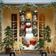 thumbnail image 1 of Christmas Door Cover Santa Claus Design Holiday Decoration for Front Door Indoor Wall Party Festive Decorations Merry Xmas Home Decor, 1 of 6