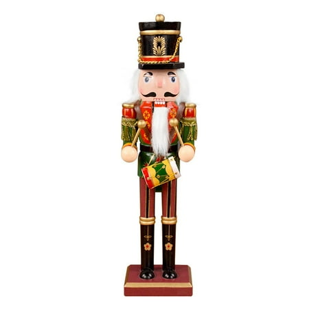 

Christmas Traditional Wooden Soldier Nutcracker Figures Tabletop Fireplace Festival Shelves Decorations